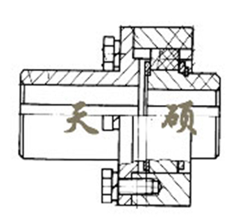 ZLZ型接中間軸彈性銷齒式聯軸器