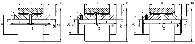TGL型尼龍內齒圈<strong>鼓形齒式聯軸器</strong>