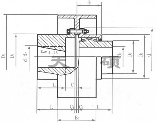 <strong>NGCLZ型帶制動輪鼓形齒式聯軸器</strong>